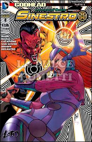 LANTERNA VERDE PRESENTA - SINESTRO # 8 - GODHEAD 5 (DI 8)